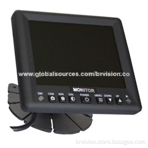 5.0-inch TFT LCD Monitor, Built-in Speaker, with Remote ControlNew